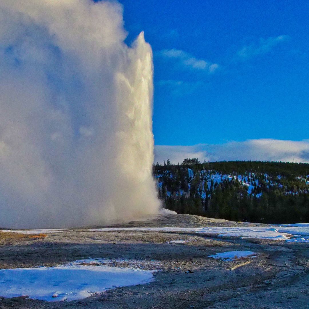 Old Faithful Yellowstone Summit